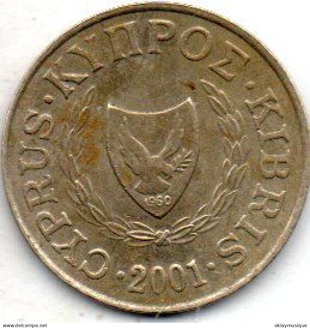 5 Cents 2001 - Chipre