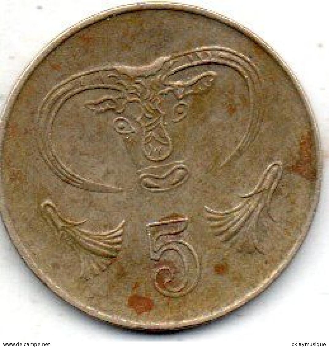 5 Cents 2001 - Chipre