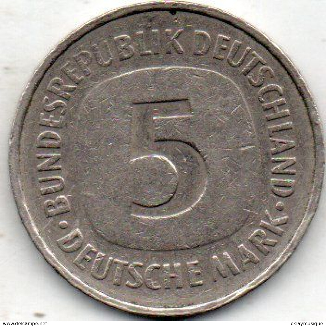 5 Deutsches Mark 1975F - 5 Marcos