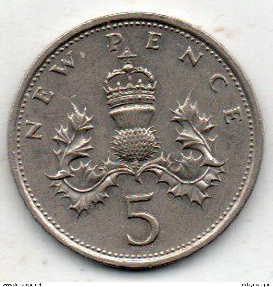 5 Pence 1980 - Otros & Sin Clasificación