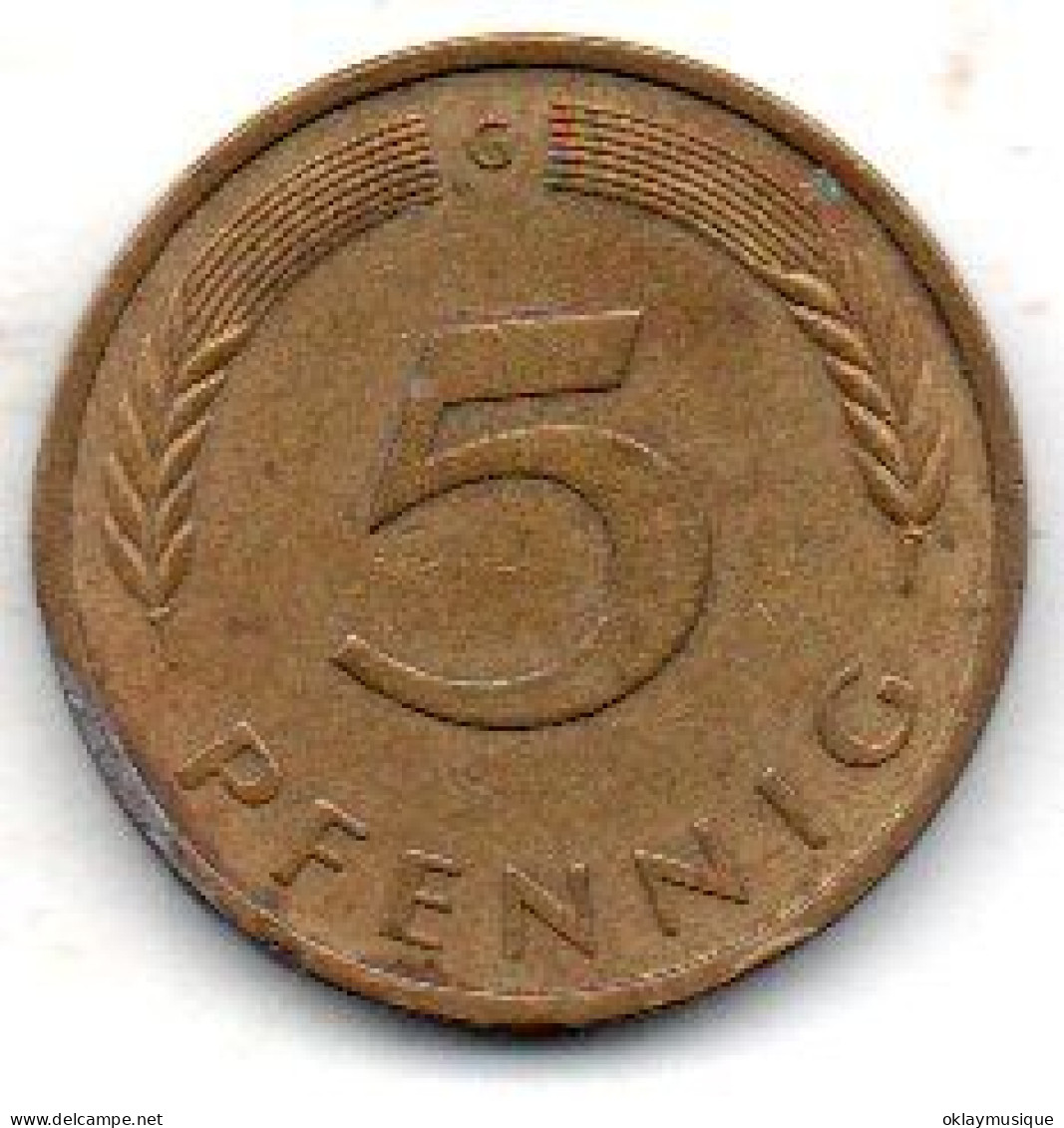 5 Pfennig 1980G - 5 Pfennig