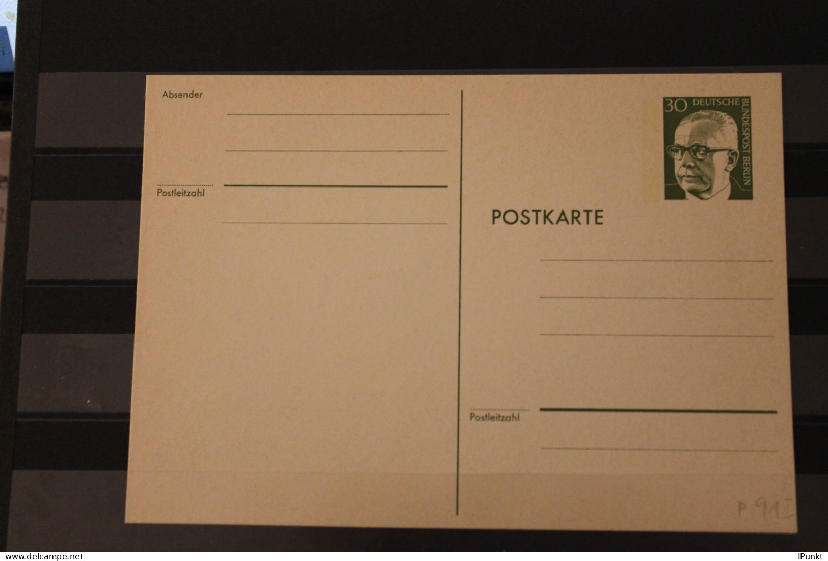 Berlin 1973; Ganzsache G. Heinemann Postkarte   P 91 I; Ungebraucht - Postales - Nuevos