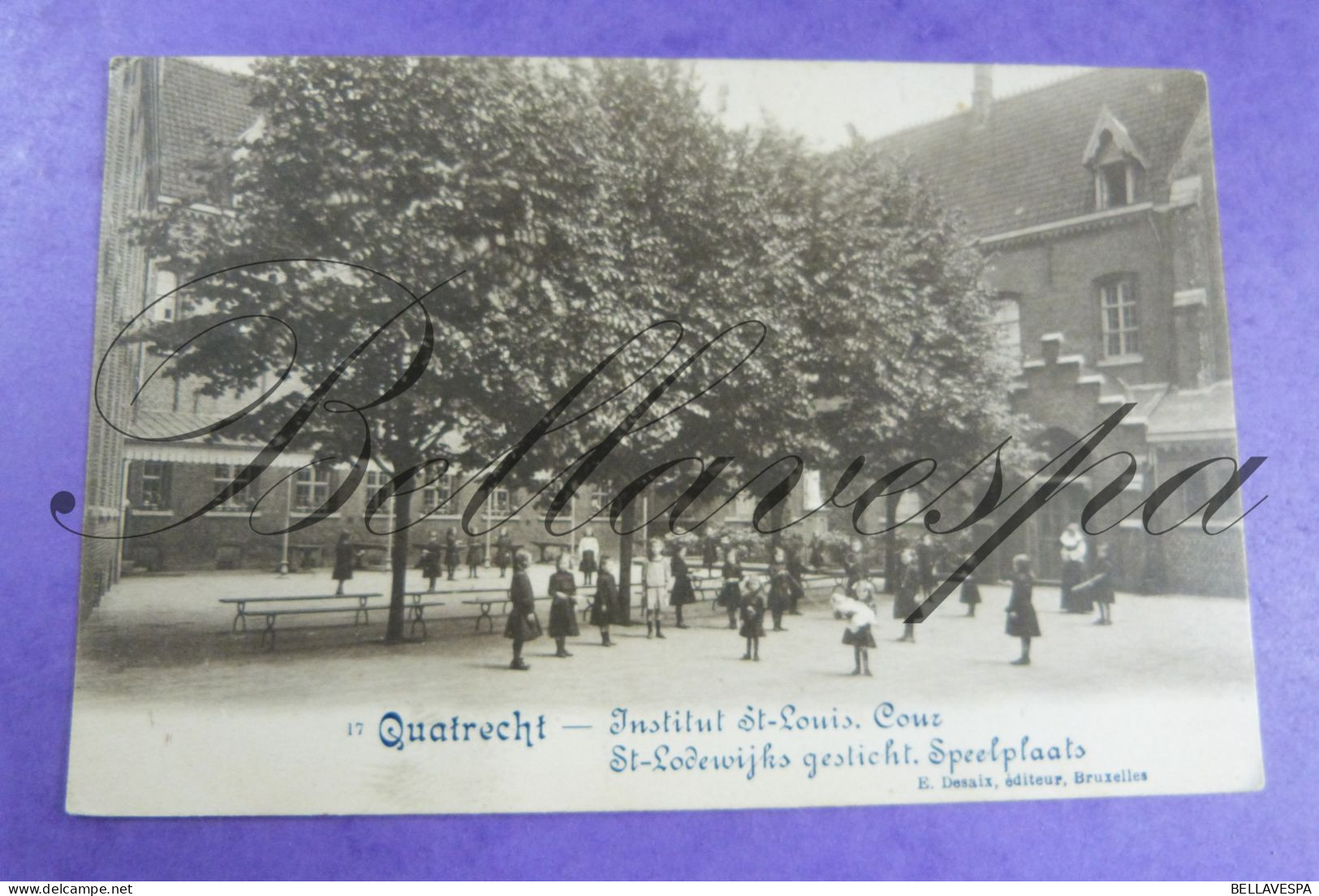 Kwatrecht St Lodewijks Gesticht Spleelplaats Wetteren/ 1917 Of 1912 - Wetteren