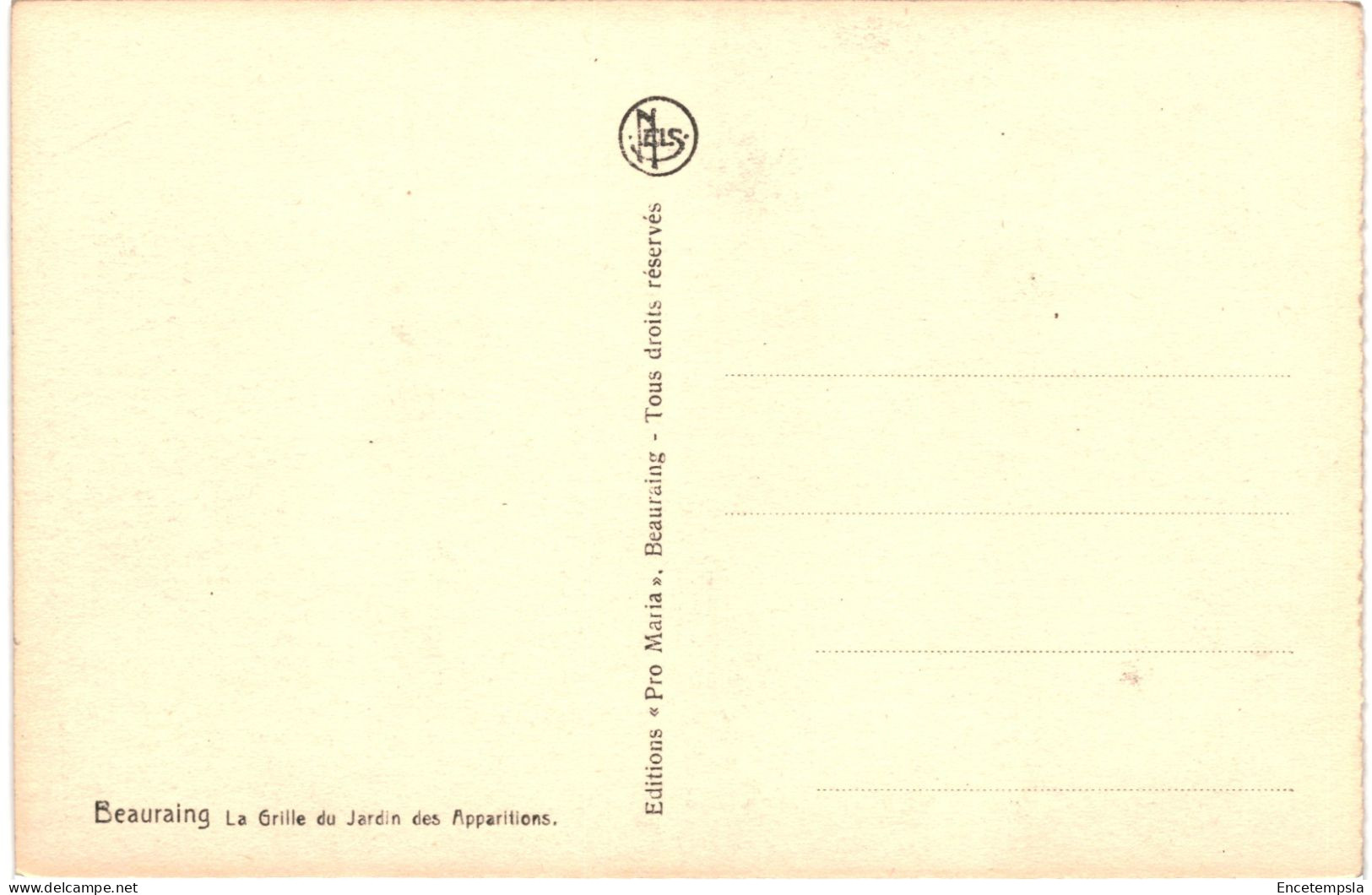 CPA Carte Postale Belgique Beauraing Grille Du Jardin Des Apparitions VM78653 - Beauraing