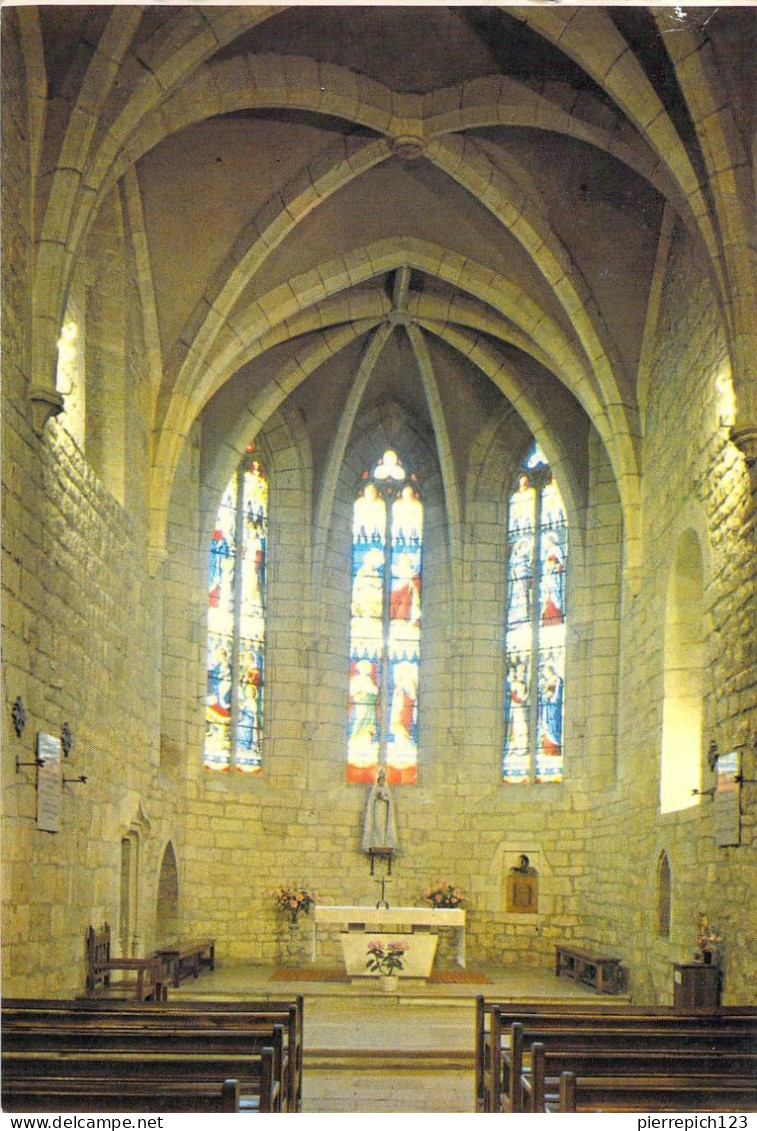 82 - Caylus - Notre Dame De Livron - Intérieur De La Chapelle - Caylus