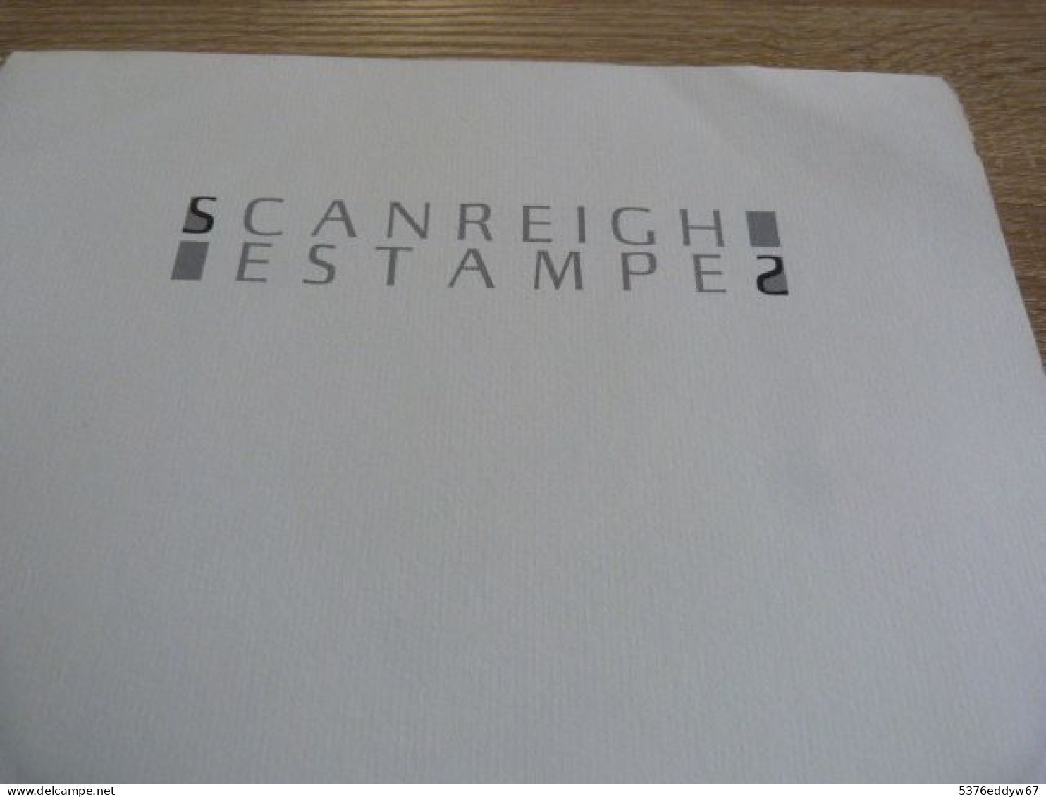 Scanreigh Estampes .Catalogue D'exposition. Lyon Octobre Des Arts 1985 - Revistas & Catálogos