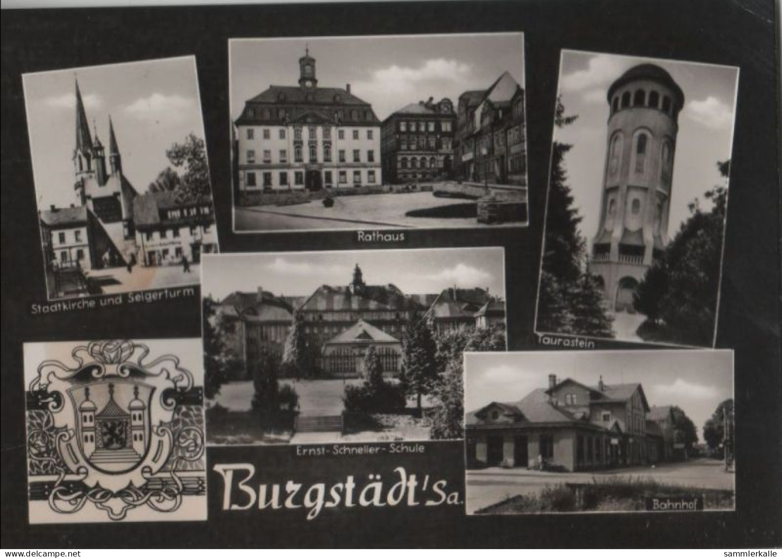 55235 - Burgstädt - U.a. Ernst-Schneller-Schule - 1968 - Burgstaedt