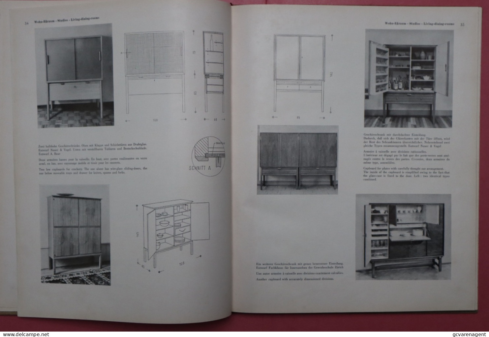 MOBEL & WOHNRAUM - MEUBELS ET AMENGEMENTS INTERIEURS - FURNITURE AND ROOMS - SEE DESCRIPTION AND IMAGES - Autres & Non Classés