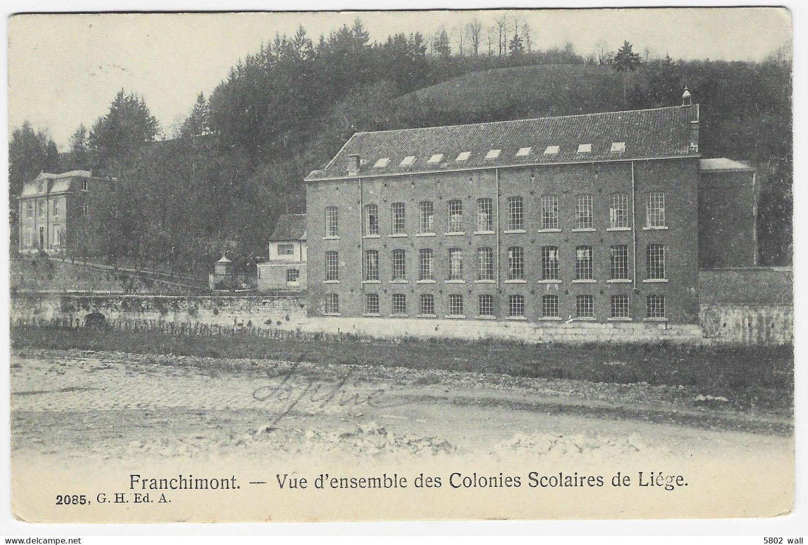 THEUX-FRANCHIMONT : Vue D'ensemble Des Colonies Scolaires De Liège -1908 - Theux