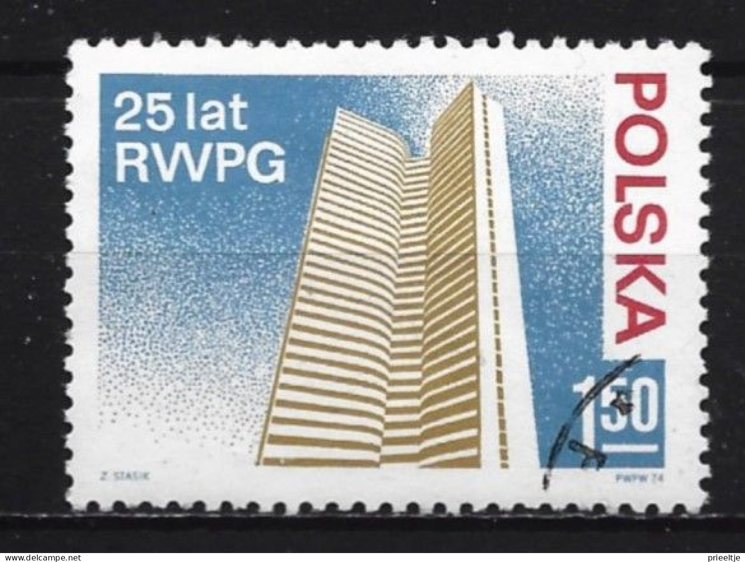 Poland 1974 25th Anniv. Of Comecon Y.T. 2154 (0) - Gebraucht