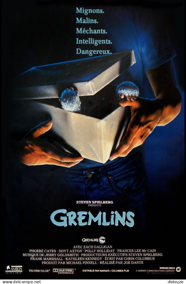 Cinema - Gremlins - Steven Spielberg - Illustration Vintage - Affiche De Film - CPM - Carte Neuve - Voir Scans Recto-Ver - Affiches Sur Carte