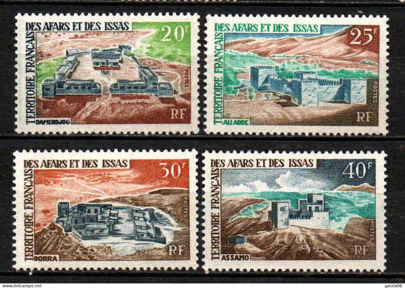 Afars Et Issas - TOM - 1968 - Postes Administratifs - N° 337 à 340 - Neufs ** - MNH - Unused Stamps