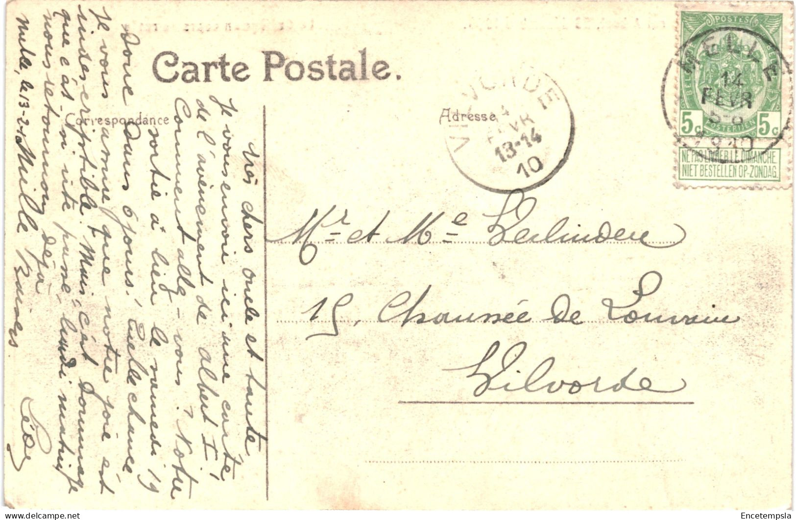 CPA Carte Postale Belgique Bruxelles Avènement Du Roi Albert Le Cortège Est En Route 1909  VM78666 - Feesten En Evenementen
