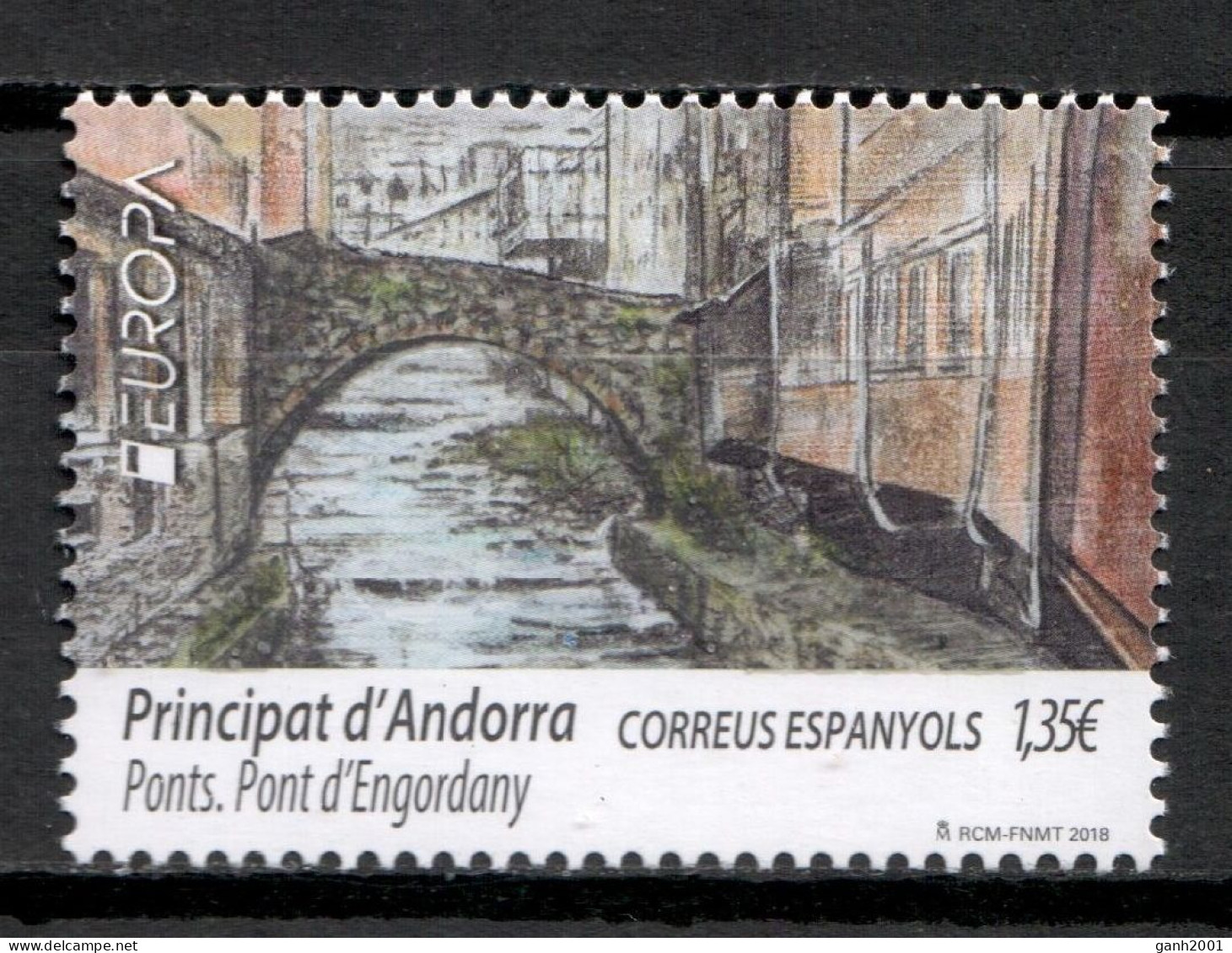 Andorra 2018 / Europa CEPT Bridges MNH Puentes Brücken / Ij51  34-55 - 2018