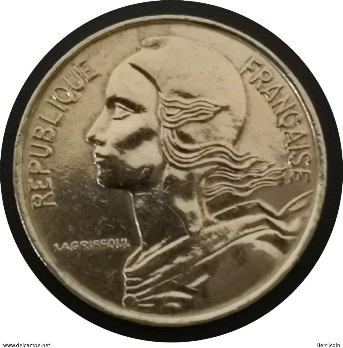 Monnaie France - 1996  4 Plis - 5 Centimes Marianne Cupro-aluminium - 5 Centimes