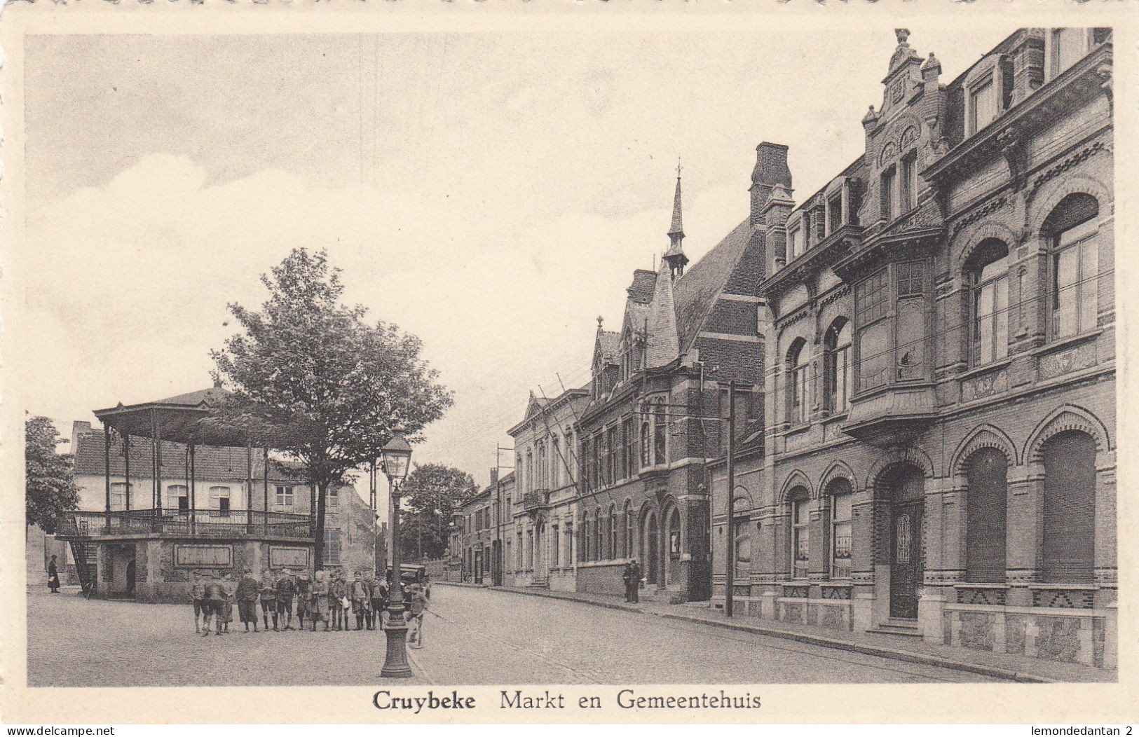 Kruibeke - Cruybeke - Markt En Gemeentehuis - Kruibeke