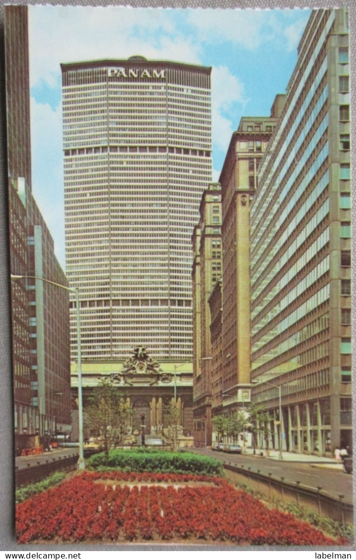 USA UNITED STATES NEW YORK PAN AM BUILDING KARTE CARD POSTCARD ANSICHTSKARTE CARTOLINA CARTE POSTALE POSTKARTE - Manhattan