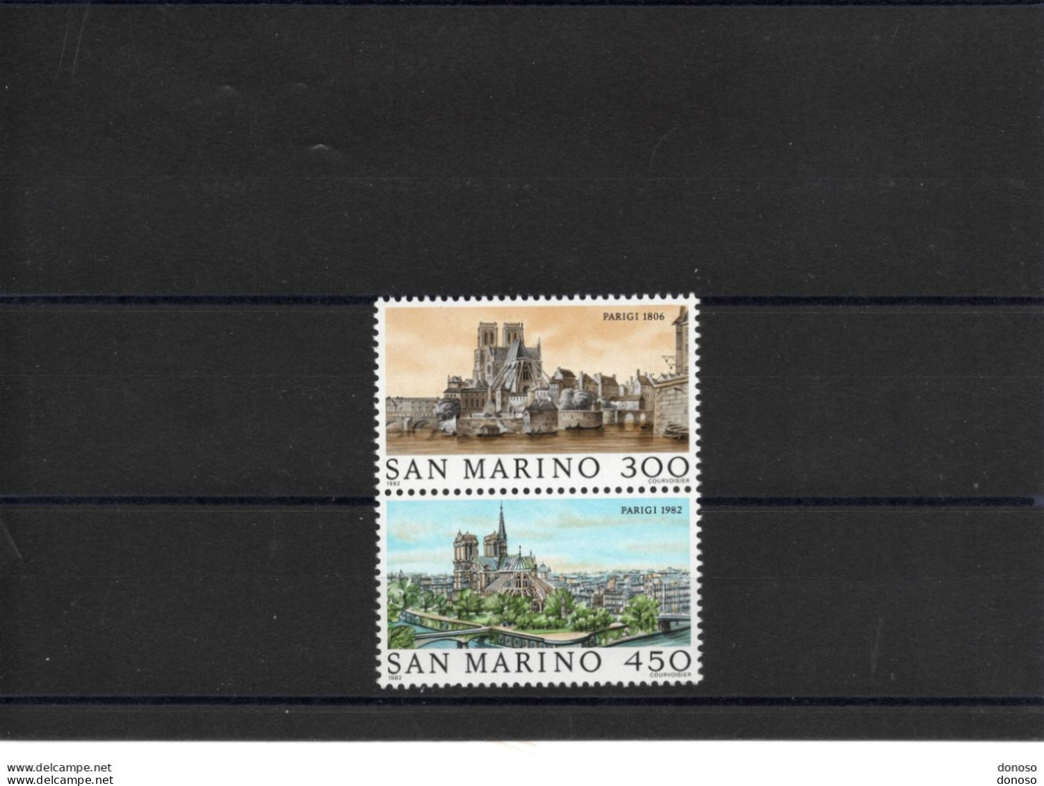 SAINT MARIN 1982  PARIS Yvert 1057-1058 NEUF** MNH - Nuovi