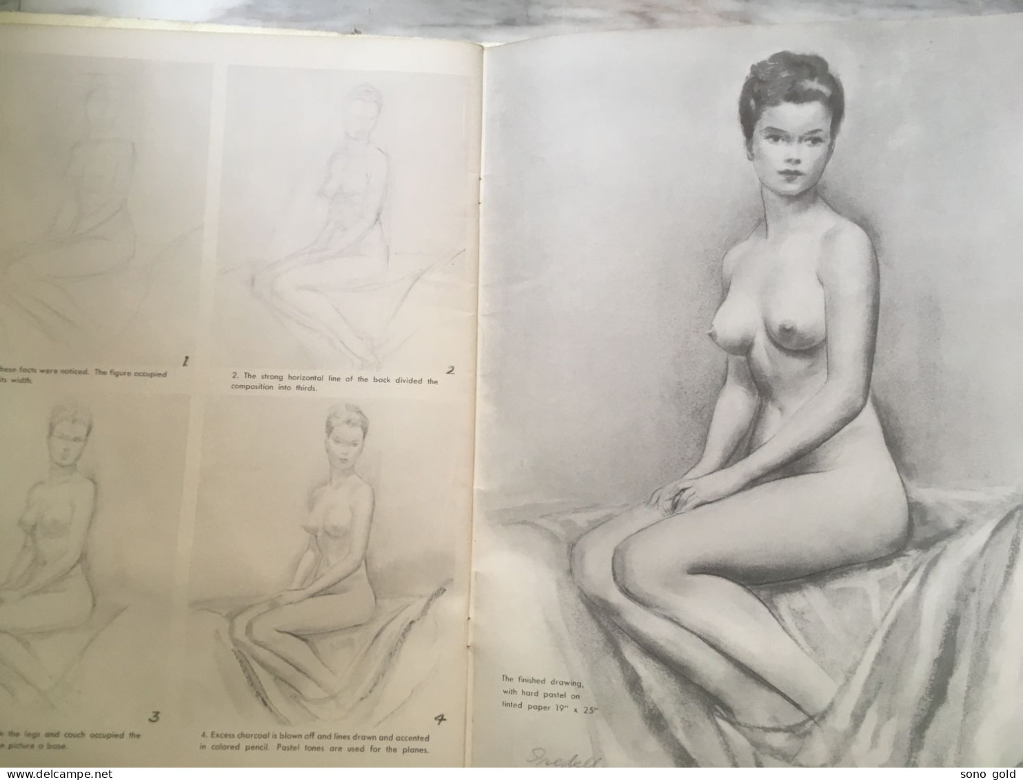 Album Foster N. 20 Drawing The Figure - 70s - Il Disegno Del Nudo - Anni 70 - Schöne Künste