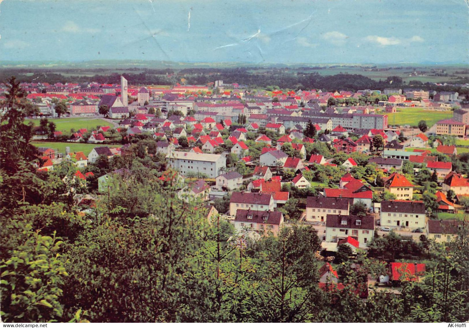 Burghausen  /Obb. - Neustadt Panorama - Burghausen