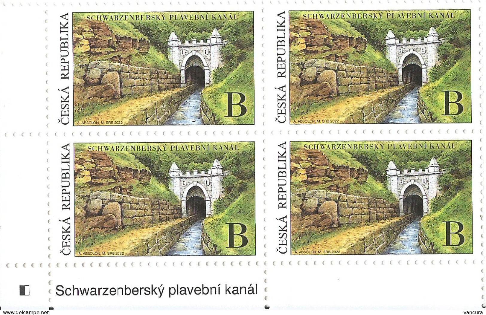 ** 1156 Czech Republic Schwarzenberg Canal  2022 - Ungebraucht