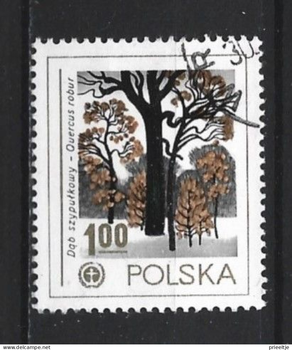 Poland 1978 Trees  Y.T. 2395 (0) - Used Stamps