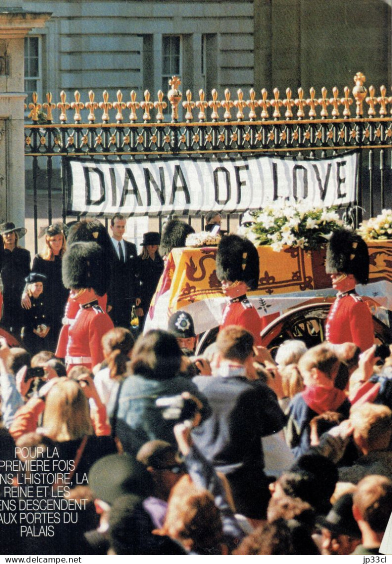 L'Adieu à Lady Diana : N° Spécial De Paris-Match Avec Plus De 50 P. Relatant Les Funérailles De La Princesse (18/9/1997) - People