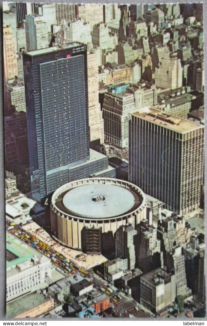 USA UNITED STATES NEW YORK MADISON SQUARE GARDEN KARTE CARD POSTCARD ANSICHTSKARTE CARTOLINA CARTE POSTALE POSTKARTE - Manhattan