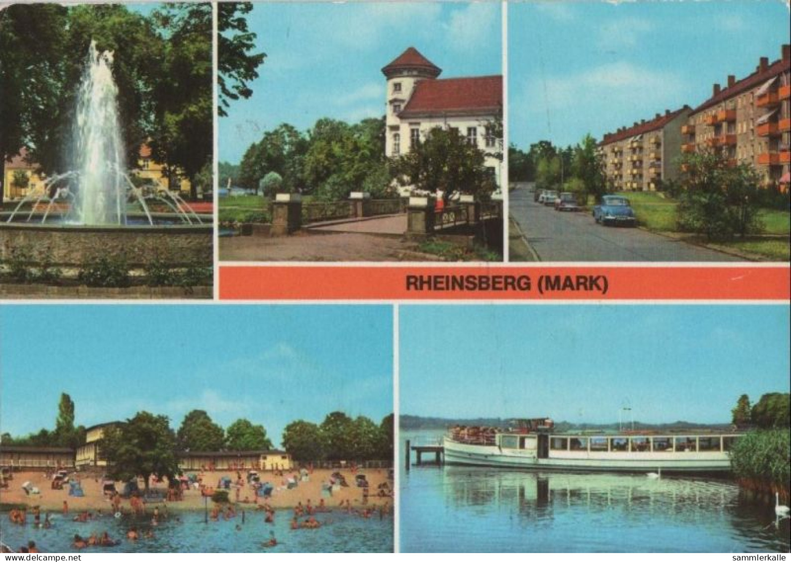 88708 - Rheinsberg - U.a. Anlegestelle Der Weissen Flotte - 1978 - Rheinsberg