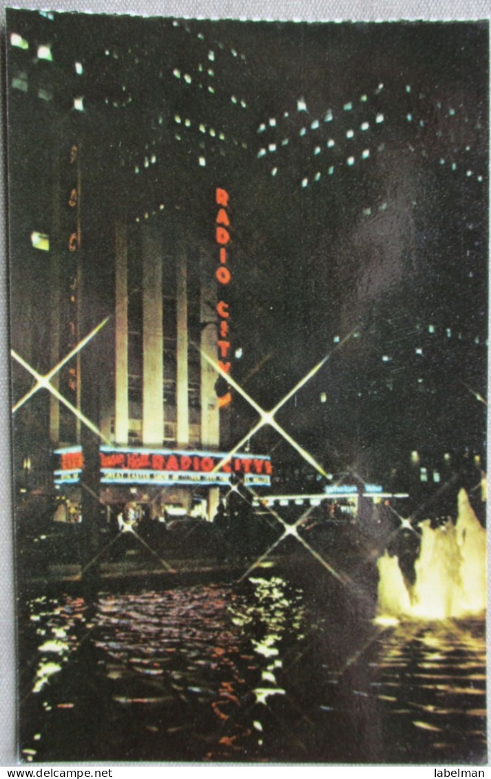 USA UNITED STATES NEW YORK ROCKETTES HOME KARTE CARD POSTCARD ANSICHTSKARTE CARTOLINA CARTE POSTALE POSTKARTE - Manhattan