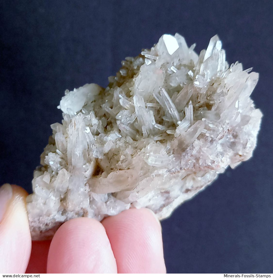 #L36 Splendide Cristaux De QUARTZ (Val D'Aosta, Italie) - Mineralien