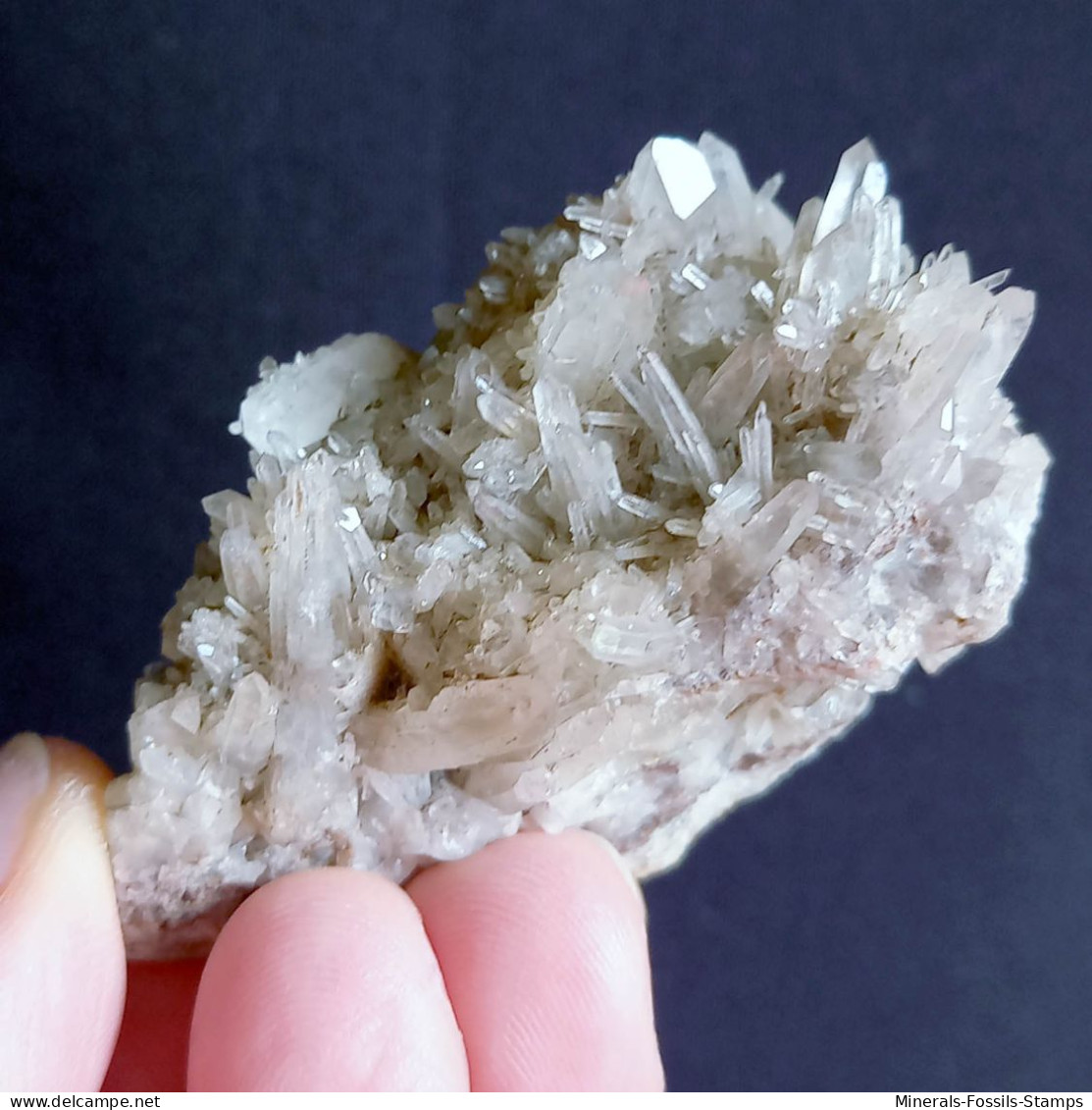 #L36 Splendide Cristaux De QUARTZ (Val D'Aosta, Italie) - Mineralen