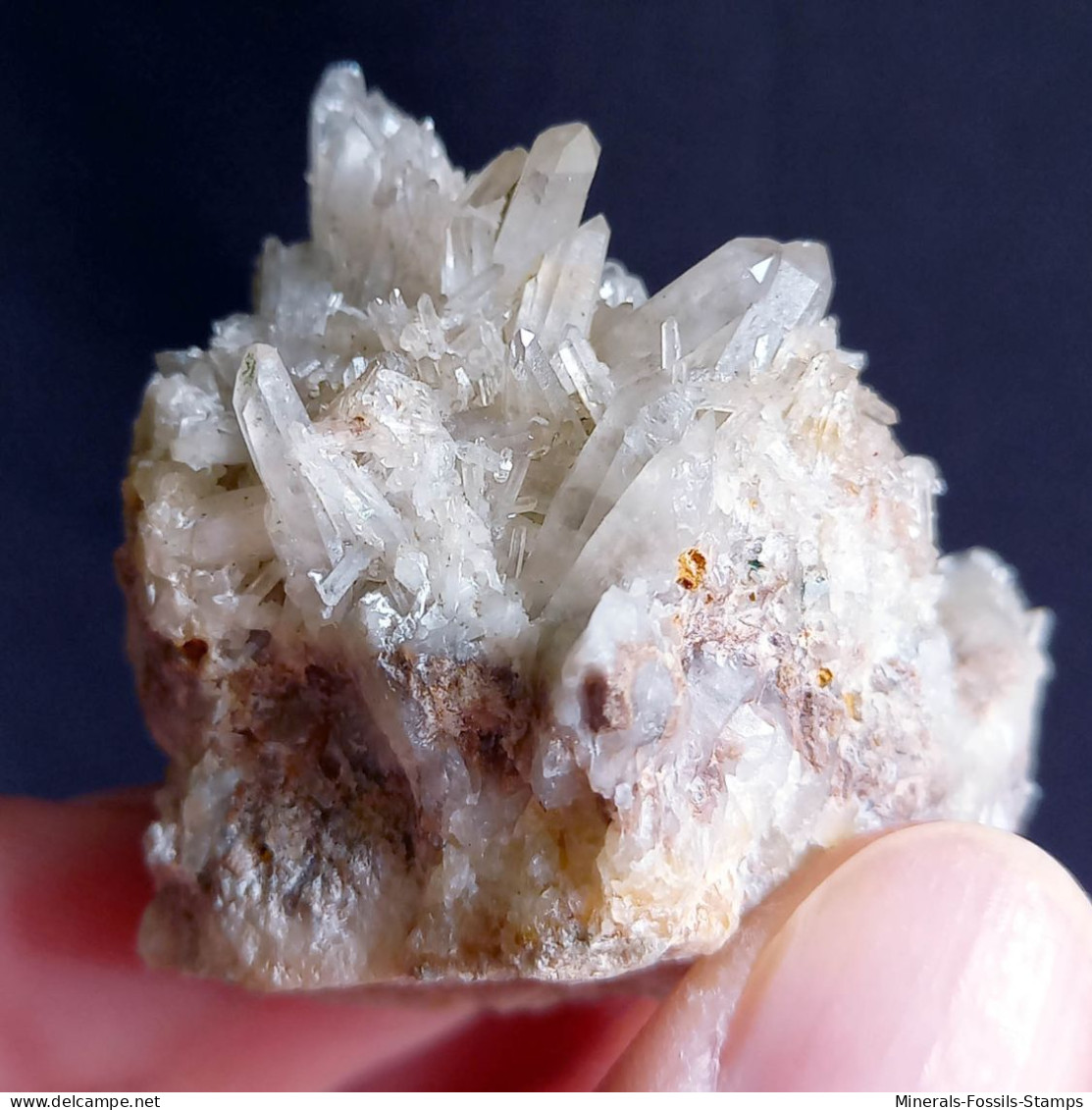 #L36 Splendide Cristaux De QUARTZ (Val D'Aosta, Italie) - Mineralen