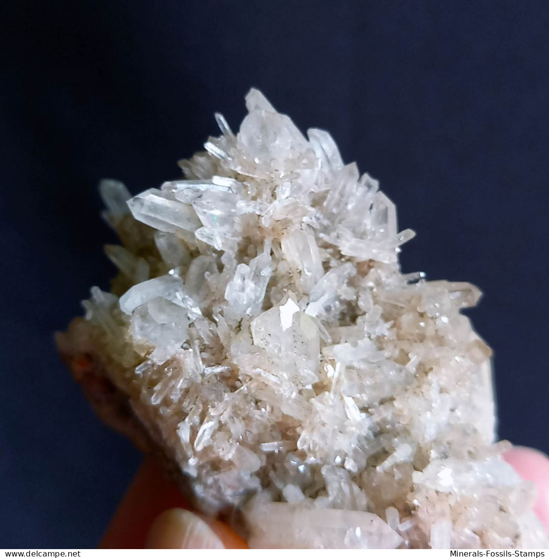 #L36 Splendide Cristaux De QUARTZ (Val D'Aosta, Italie) - Mineralen