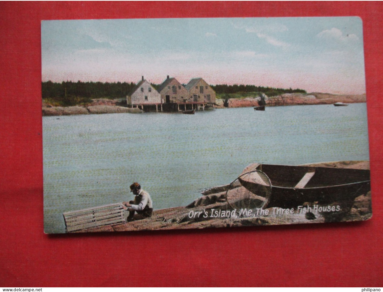 The Three Fish Houses. Orr's Island    Maine    Ref 6357 - Autres & Non Classés