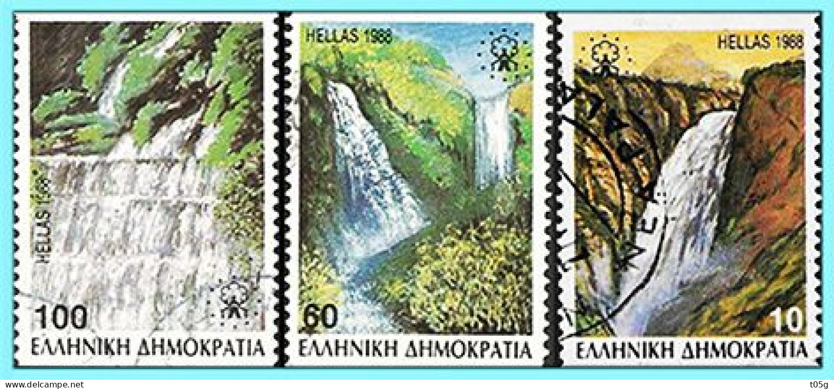 GREECE- GRECE- HELLAS 1988: Compl. Set Used - Used Stamps