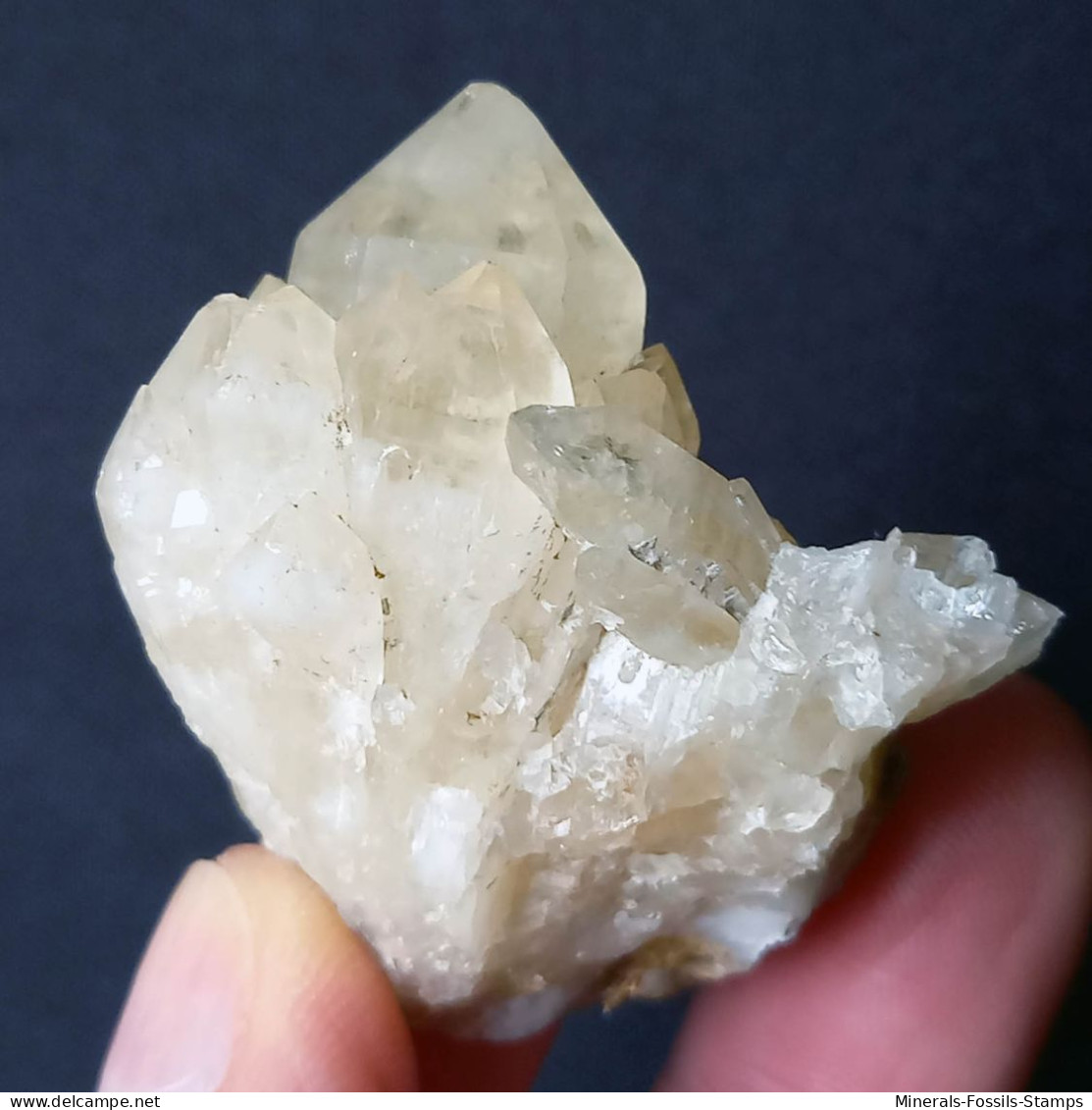 #L38 Schöne QUARZ kristall-Mittelgeode (Val d'Aosta, Italien)