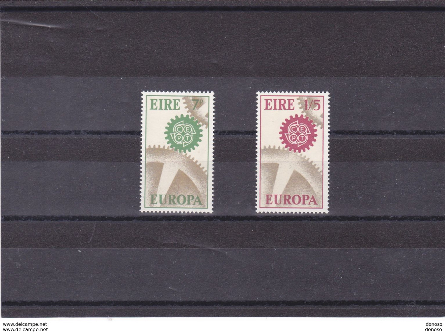 IRLANDE 1967 EUROPA Yvert 191-192, Michel 192-193 NEUF** MNH Cote 4 Euros - Neufs