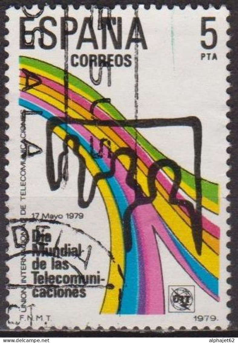 Journée Mondiale Des Télécoms - ESPAGNE - N° 2168 - 1979 - Used Stamps