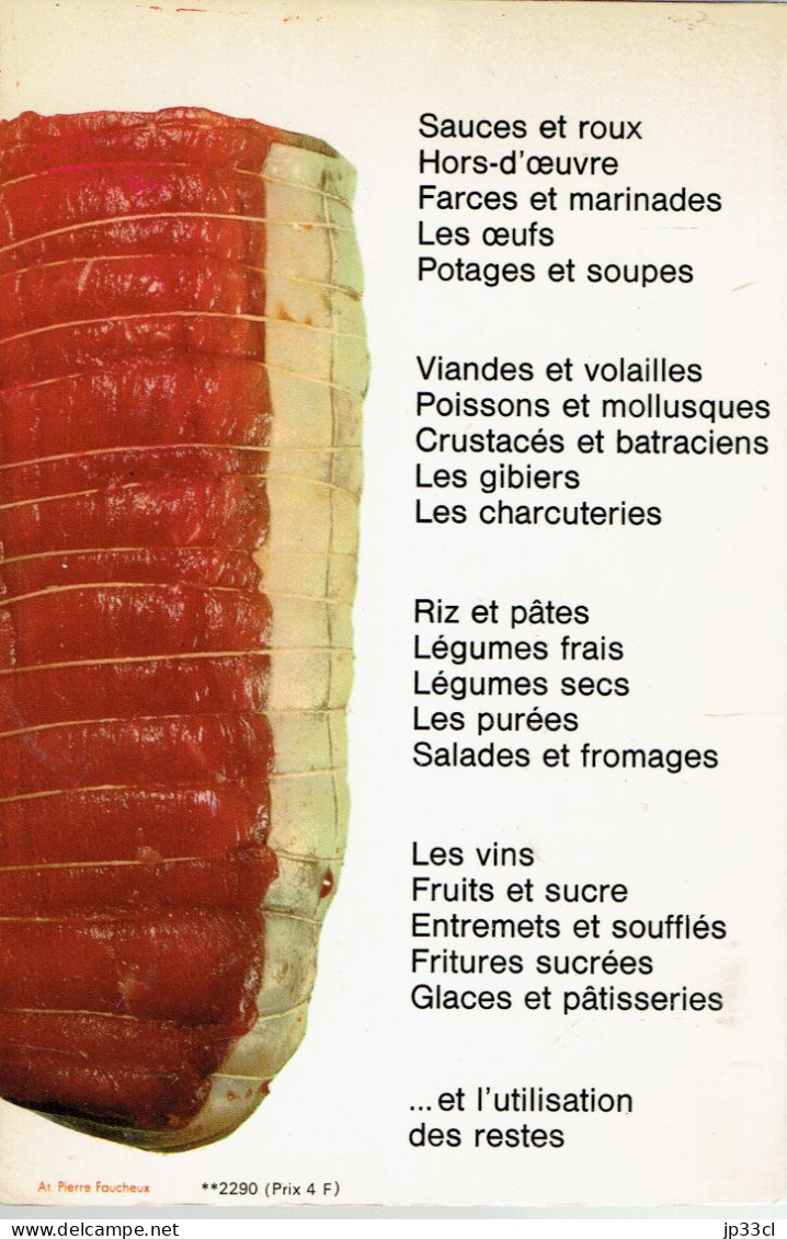 La Cuisine Pour Tous Par Ginette Mathiot (1200 Recettes Faciles à Réaliser, Savoureuses, Originales; 494 Pages) - Gastronomie