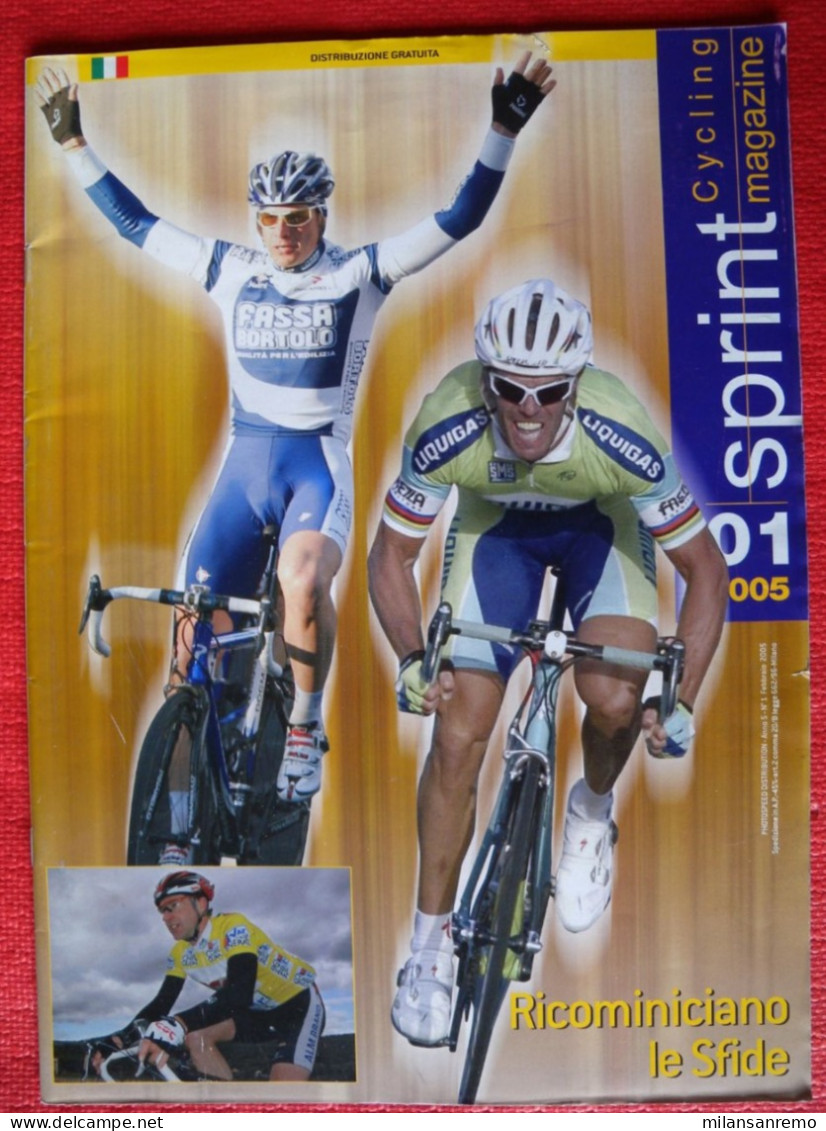 CYCLISME: CYCLISTE : REVUE ITALIENNE SPRINT 2005 N° 1 - Wielrennen