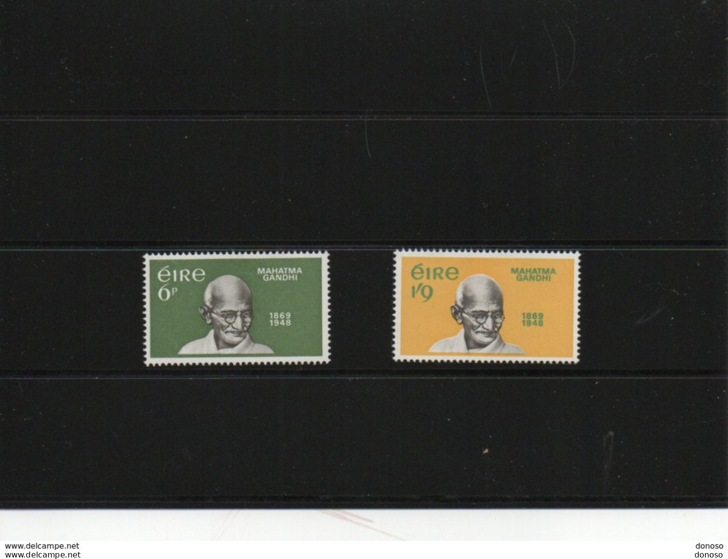 IRLANDE 1969 GHANDI Yvert 237-238, Michel 235-236 NEUF** MNH Cote 5 Euros - Unused Stamps