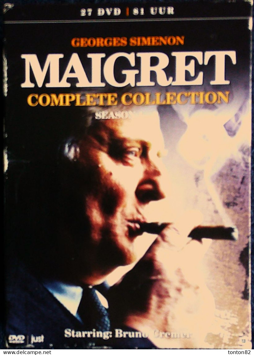 Simenon / MAIGRET - Série Avec Bruno Kremer -  Intégrale - 27 DVD - 81 épisodes . - Krimis & Thriller
