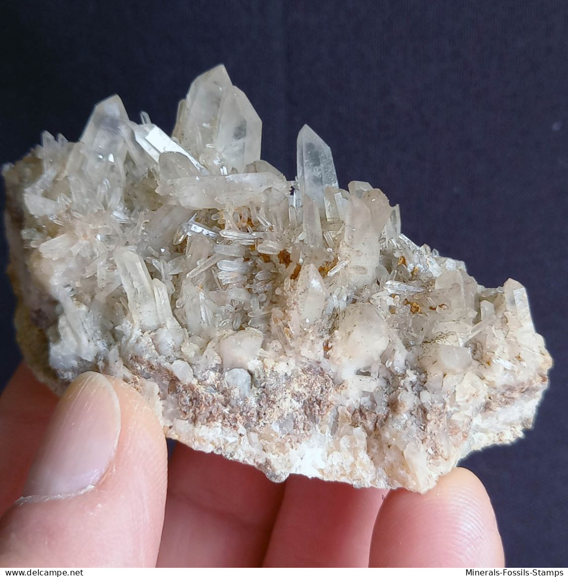 #L41 Splendid QUARTZ Crystals (Val D'Aosta, Italy) - Minerales