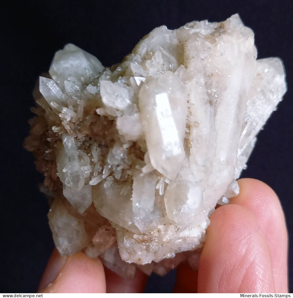 #L42 - Schöne QUARZ Kristalle (Val D'Aosta, Ita - Minerales