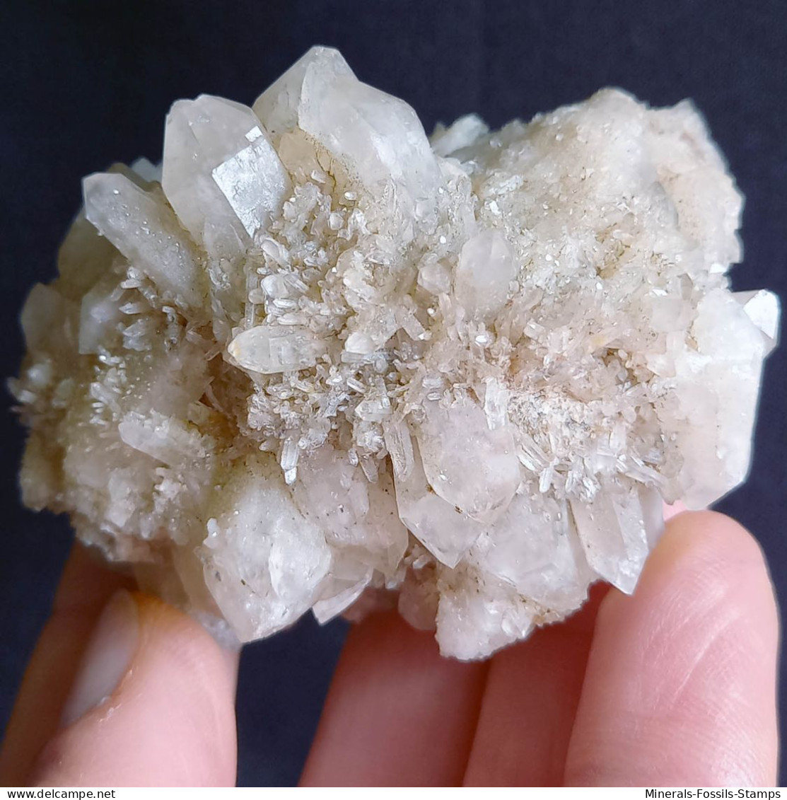 #L42 - Schöne QUARZ Kristalle (Val D'Aosta, Ita - Minerals