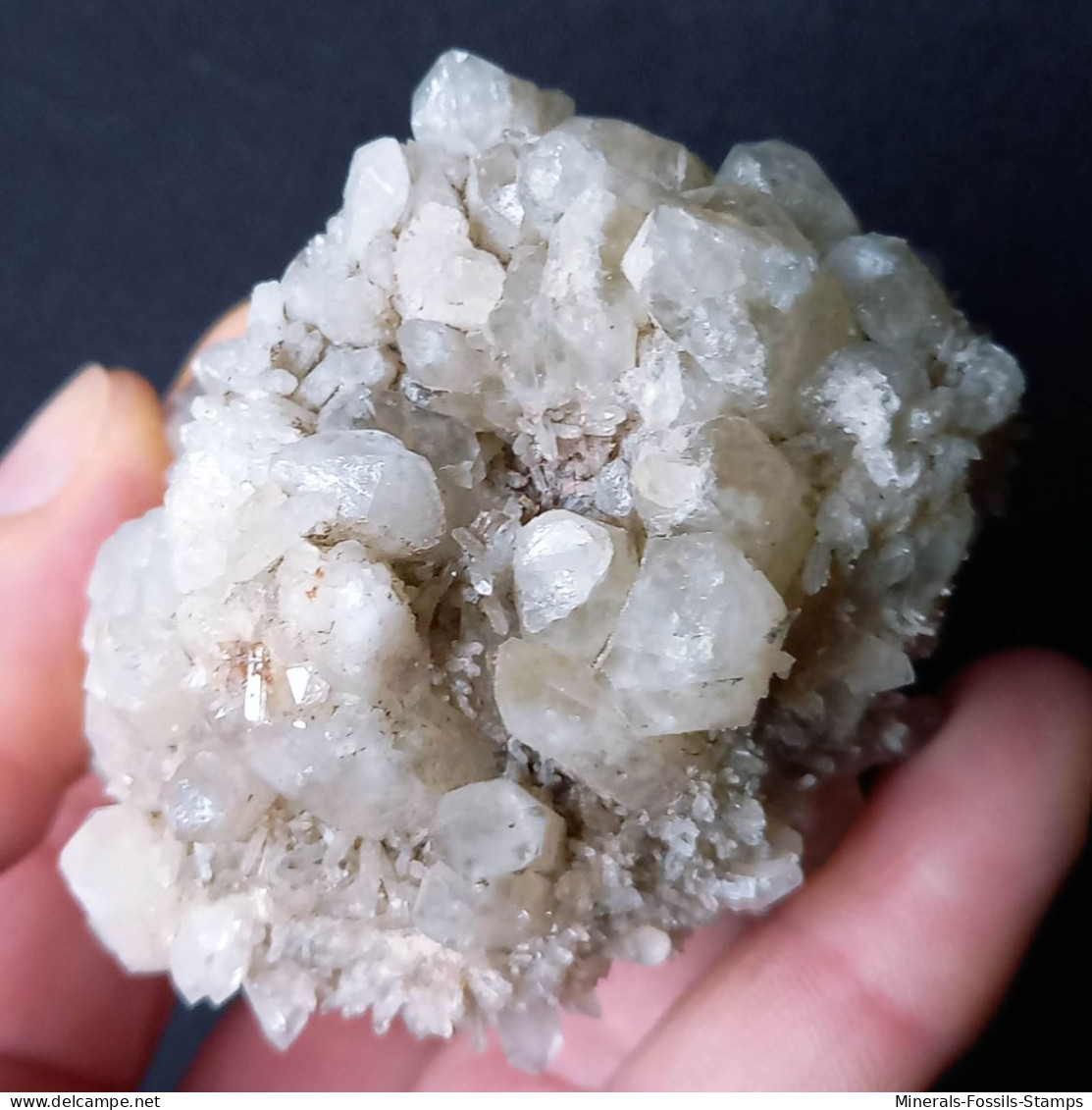 #L42 - Schöne QUARZ Kristalle (Val D'Aosta, Ita - Mineralen