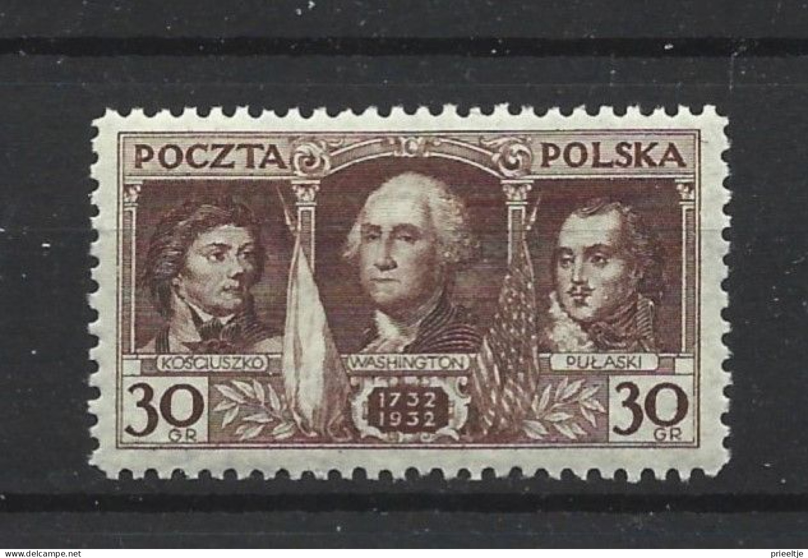 Poland 1932 G. Washington Bicentenary  Y.T. 355  * - Ongebruikt