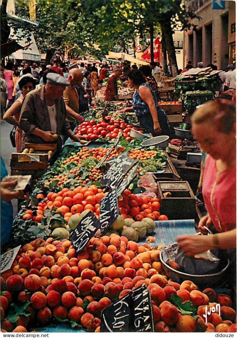 Marchés - Marché De Provence - Fruits Et Légumes - CPM - Carte Neuve - Voir Scans Recto-Verso - Mercati