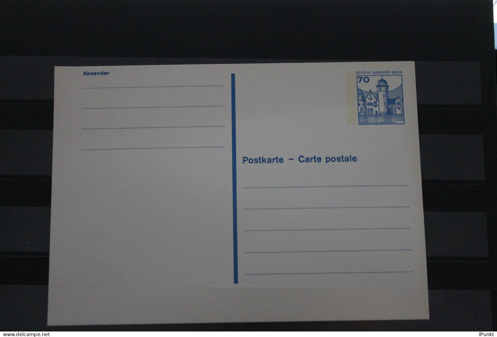 Berlin 1982; Ganzsache Burgen & Schlösser BuS: Postkarte  P 123; Ungebraucht - Cartoline - Nuovi